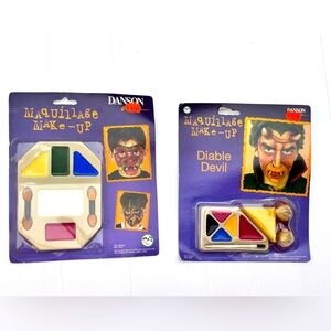 Vintage 90s Danson Halloween Makeup Kits Sealed